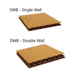 RIS-PACKAGING / Stock 2 Single Walled Cardboard Moving Boxes 10/Pack (Recycled) 230mmx150mmx150mm / BOXSTOCK2SWB