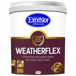 EXCELSIOR PAINT / Premium Range Weatherflex Weather Resistant Acrylic Karoo Dust Paint 20ltr / ETX KD 20LTR EXCELSIOR PAINT / Premium Range Weatherflex Weather Resistant Acrylic Karoo Dust Paint 20ltr / ETX KD 20LTR