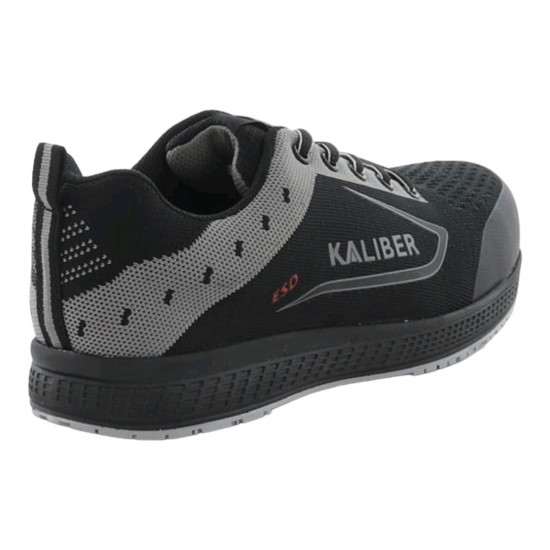 KALIBER / Disruptor Safety Shoe Black/Grey, Size 3 / SFT001401003