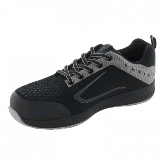 KALIBER / Disruptor Safety Shoe Black/Grey, Size 3 / SFT001401003