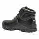 KALIBER / HAWK Full Grain Leather Safety Boot Black, Size 13