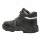 KALIBER / RAPTOR Genuine Leather Safety Boot Black, Size 9