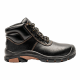 KALIBER / VOLCANO Full Grain Leather Safety Boot Black. Size 8