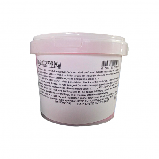 RIS-CLEANING / Deo Blocks Pink, 1kg / BC651