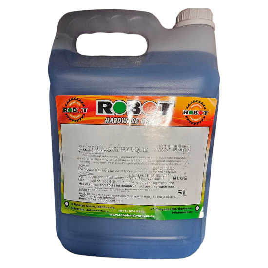 RIS-CLEANING / Oxyplus Automatic Machine / Hand Wash Laundry Detergent, Liquid, 5ltr / OXY5L