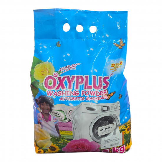 RIS-CLEANING / Oxyplus Automatic Machine Wash Laundry Detergent, Low Foam, 2kg / BC2