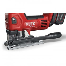 FLEX / Cordless Jigsaw, Brushless Tool Set, 2x2.5Ah Batteries, I-Charger in L-BOXX / JSB 18.0-EC/5.0 SET