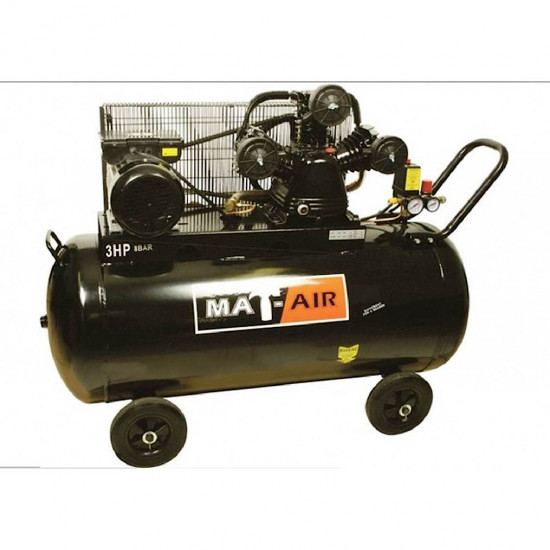 MATAIR Compressor 150 Litre Single Stage 2.2KW 3HP 220v Belt-Drive AIR2070 