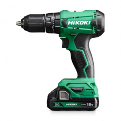 HiKOKI / 18v Cordless Impact Drill Driver Set, includes 2x 2Ah Batteries & Charger / DV18DAWCZ