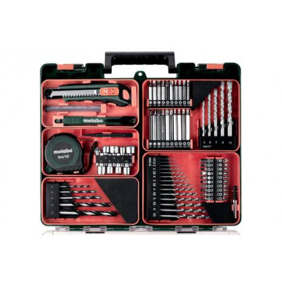 METABO / Cordless Hammer Drill Mobile Workshop 18v Set, includes Batteries & Charger / SB 18 LT MOBILE WORKSHOP (602103600)