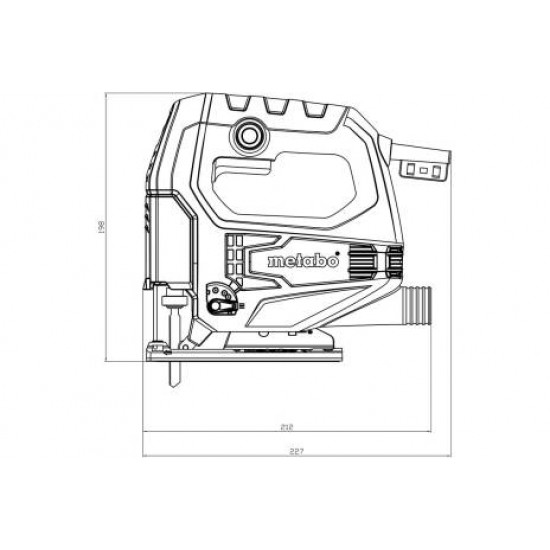 METABO / Jigsaw 450W 65mm / STEB 65 QUICK (601030000)