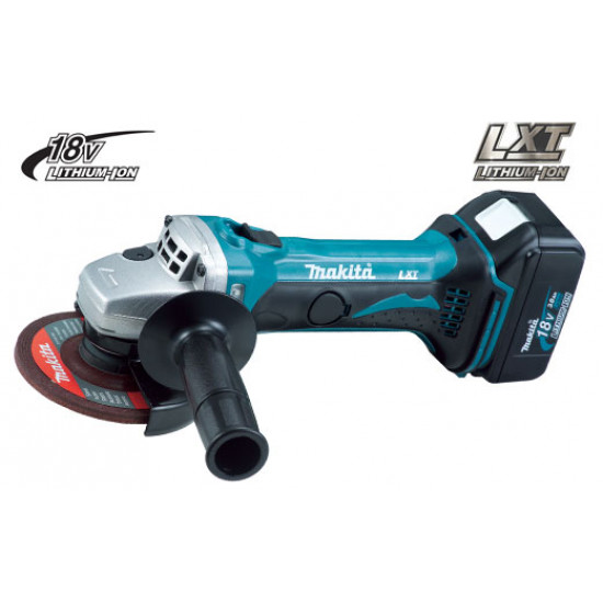 MAKITA / Cordless Angle Grinder 18V 115mm Includes Carry Case / DGA452ZK