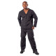 SAFETY-PPE / Polycotton Econo Conti 2-Piece Suit, Black, Size 44 / 4301044BL