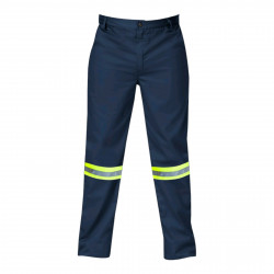 SAFETY-PPE / Premium J54 100% Cotton Conti Suit, Navy Blue, Trousers, Reflective Tape, Size 30 / 20012NBRT30 SAFETY-PPE / Premium J54 100% Cotton Conti Suit, Navy Blue, Trousers, Reflective Tape, Size 30 / 20012NBRT30