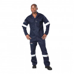 SAFETY-CLOTHING / Continental D59 SABS Navy Blue Jacket, Size 58, Flame Retardant & Acid Resistant / 90030NV58 SAFETY-CLOTHING / Continental D59 SABS Navy Blue Jacket, Size 58, Flame Retardant & Acid Resistant / 90030NV58