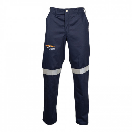 SAFETY-CLOTHING / Continental D59 SABS Navy Blue Trousers, Size 54, Flame Retardant & Acid Resistant / 90060NV54