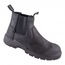 KALIBER / Hammer Fully Grain Leather Safety Boot Black, Size 6 / SFT007302106 KALIBER / Hammer Fully Grain Leather Safety Boot Black, Size 6 / SFT007302106