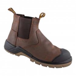 KALIBER / Hammer Fully Grain Leather Safety Boot Choc Brown, Size 6 / SFT007302006 KALIBER / Hammer Fully Grain Leather Safety Boot Choc Brown, Size 6 / SFT007302006