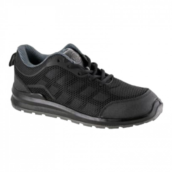 KALIBER / Velocity LO Safety Shoe Black, Size 3 / SFT007110403