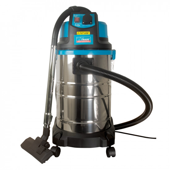 TRADE PROFESSIONAL / 30L Wet / Dry Industrial Vacuum Cleaner / MCOP1853