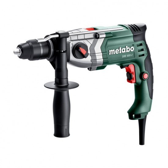 METABO / Impact Drill Futuro 800W Plus Keyless Chuck / SBE 800-2  (601744500)