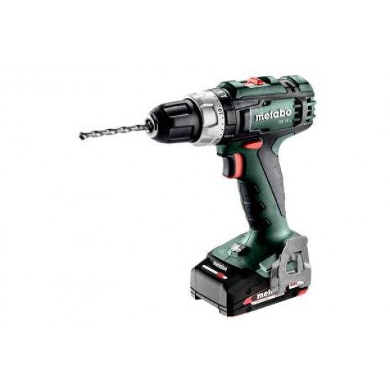 METABO / Cordless Hammer Drill Set 18v 25/50NM, includes Batteries & Charger  / SB 18 L (602317500)