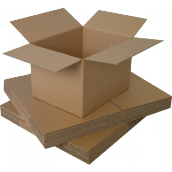 RIS-PACKAGING / Stock 1 Single Walled Cardboard Moving Boxes 10/Pack 150mmx100mmx150mm  