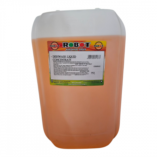 RIS-CLEANING / Dishwashing Liquid Orange Concentrate SABS 25ltr