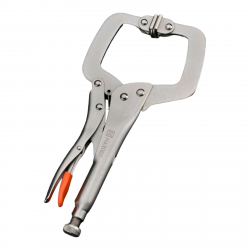 HARDEN 11 Inch (275mm) C-clamp Lock Grip Plier Fixed Clamp