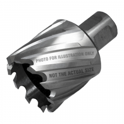 TORK CRAFT Annular Hole Cutter Hss 12 X 30mm Weld Shank 19.05mm