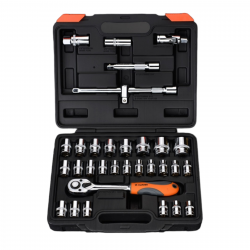 HARDEN 32 Pcs 1/2 Inch Socket Set