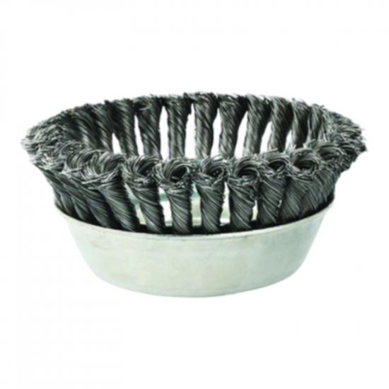 RUWAG 100mm Knotted Wire Cup Brush M14x2