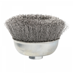 RUWAG 100mm Steel Wire Cup Brush M14x2 0.35mm