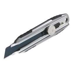 OLFA Cutter 18mm With Blade Wheel Lock + Excelblack Blade
