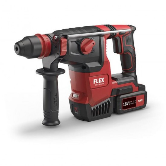 FLEX / Rotary Hammer, Cordless 18V 26MM, SDS and Brushless , Tool only in Carry Case / CHE 2-26 18.0-EC