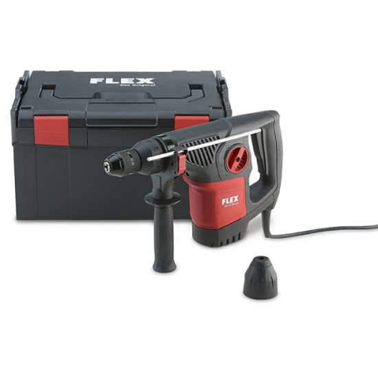 FLEX / Universal Rotary Hammer Drill 4KG Class SDS+ 32MM 900W, in Kit Box / CHE4 32