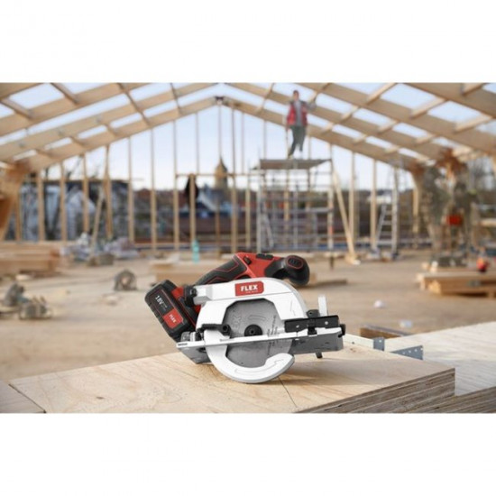 FLEX / Cordless Circular Saw 18V 165MM, Brushless, Tool Only in Carry Case / CS 62 18.0-EC