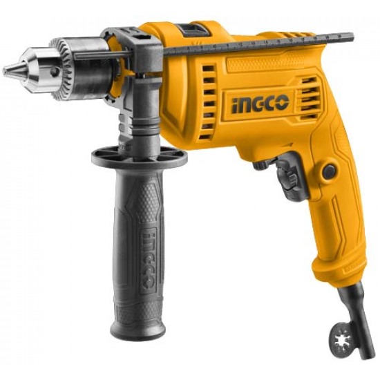 INGCO / Impact Drill 680 Watt, No-Load Speed 0-3000rpm, Max Drilling Capacity 13mm / ID6808