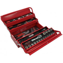 TONI / 88 Piece Tool Box, 5 Drawer Canter Lever Tool Kit, 2 Handles / SK88 