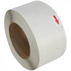 RIS-PACKAGING / Polypropylene Semi Auto Packaging Strapping 12mmx2000m White (120-130kg) / PPW12/6.8-2000S RIS-PACKAGING / Polypropylene Semi Auto Packaging Strapping 12mmx2000m White (120-130kg) / PPW12/6.8-2000S