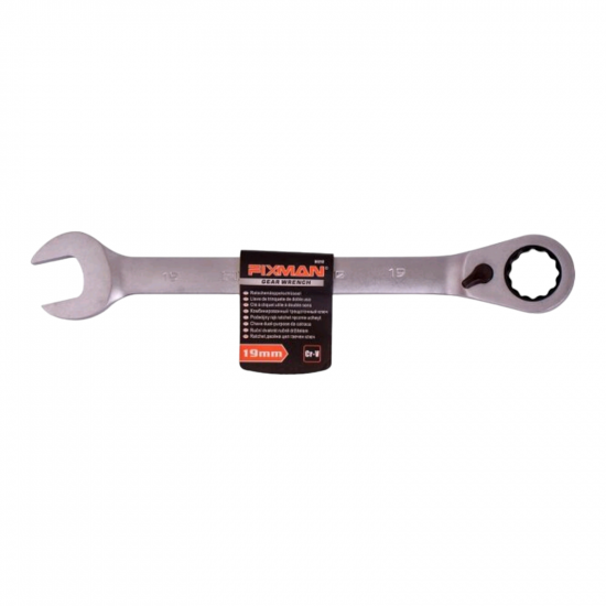 FIXMAN REVERSIBLE COMBINATION RATCHETING WRENCH 18MM