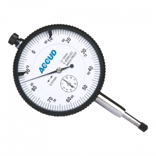 DIAL INDICATOR 5MM 0.001MM GRAD. LUG&FLAT BACK