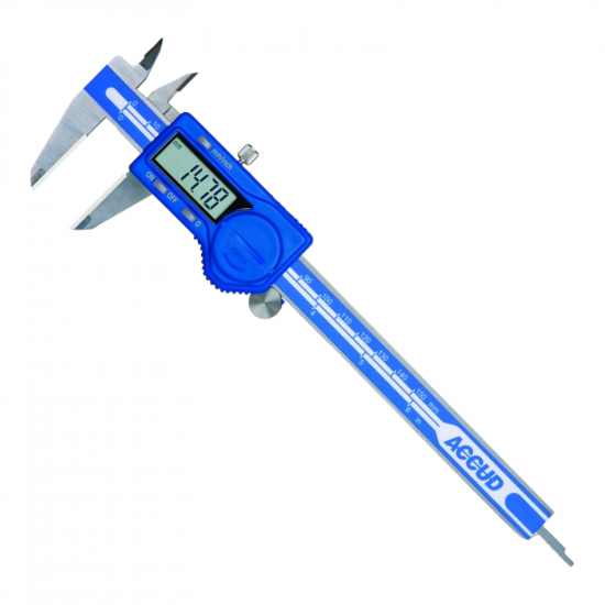 COOLANT PROOF DIGITAL CALIPER WITH CALIB