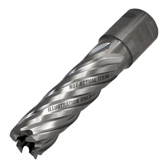 ANNULAR HOLE CUTTER HSS 23 X 55MM WELD SHANK 19.05MM