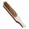HARDEN 4 Row Steel Brush With Wood Handle HARDEN 4 Row Steel Brush With Wood Handle