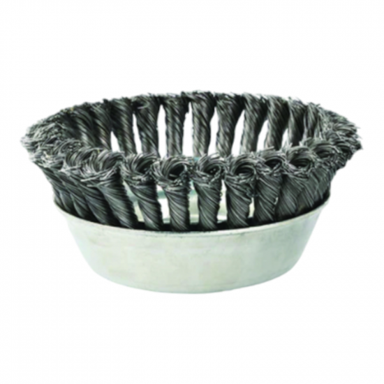 65mm knotted wire cup brush M14x2