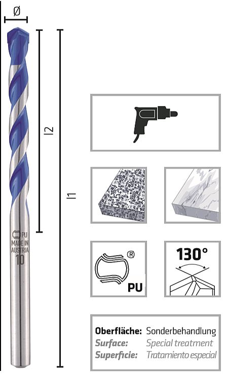 Alpen HSS PZ-Cobalt series specifications