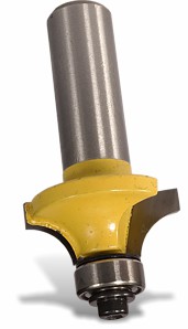 Corner round router bit