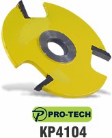 3 Wing slot cutter bit replacement blade by Pro-Tech