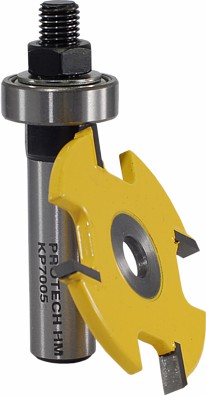 Slot cutter router bit